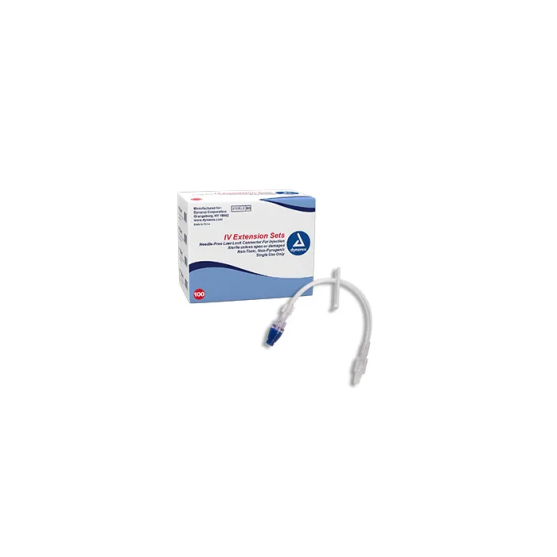 Iv Extension Set Needle Free Luer Lock Connect 0.8Ml 100/B