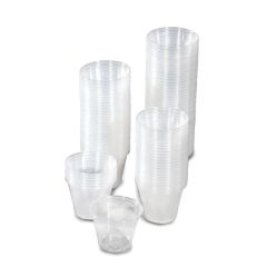 VERRE A MEDICAMENT DE PLASTIQUE 1OZ/30ML 100/P - AIUTO