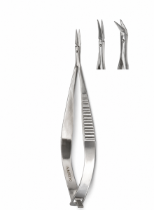 VANNAS SCISSORS IRIS STRAIGHT 7,5CM (3"), ALMEDIC