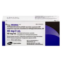 DEPO MEDROL AVEC LIDOCAINE 40MG / ML   2 ML