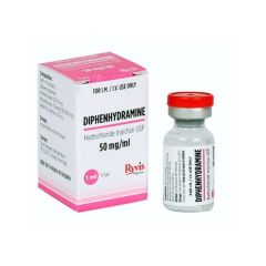 DIPHENHYDRAMINE INJECTABLE  50MG    10X1ML