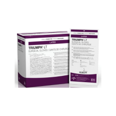 GANT DE CHIRURGIE TRIUMPH LT LATEX SANS POUDRE 50/B, MDL