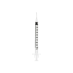 SERINGUE INSULINE 1ML   29GX1/2" 100/B