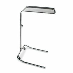 TABLE MAYO A INSTRUMENT EN ACIER INOX BASE SUR PIED